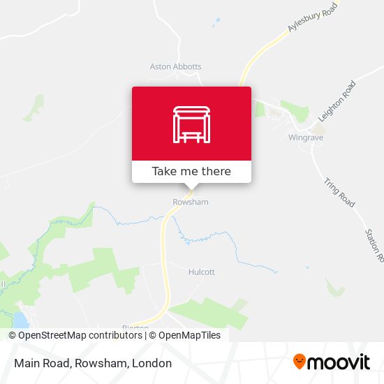 Main Road, Rowsham map