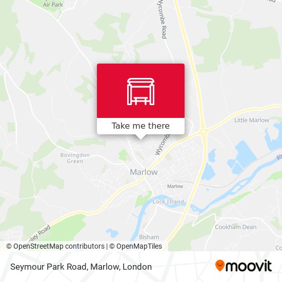 Seymour Park Road, Marlow map
