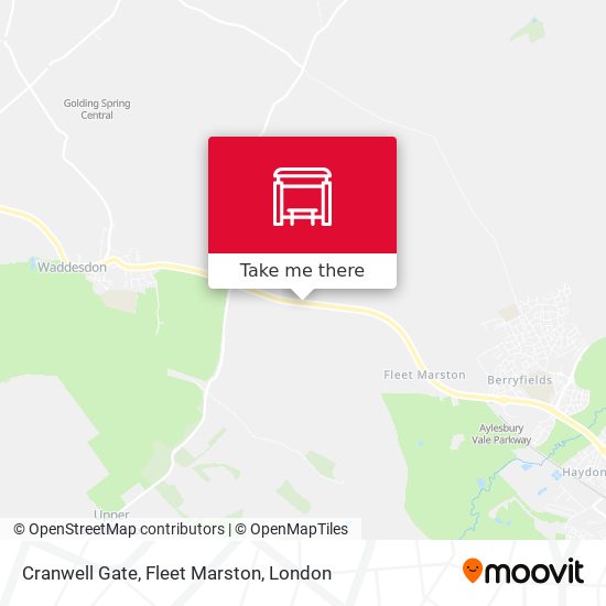 Cranwell Gate, Fleet Marston map