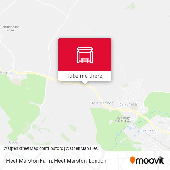Fleet Marston Farm, Fleet Marston map