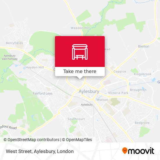 West Street, Aylesbury map