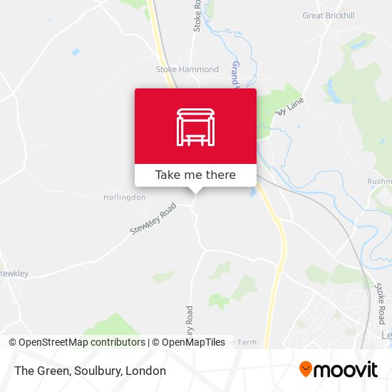 The Green, Soulbury map