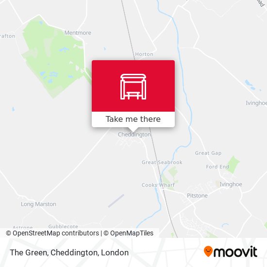 The Green, Cheddington map