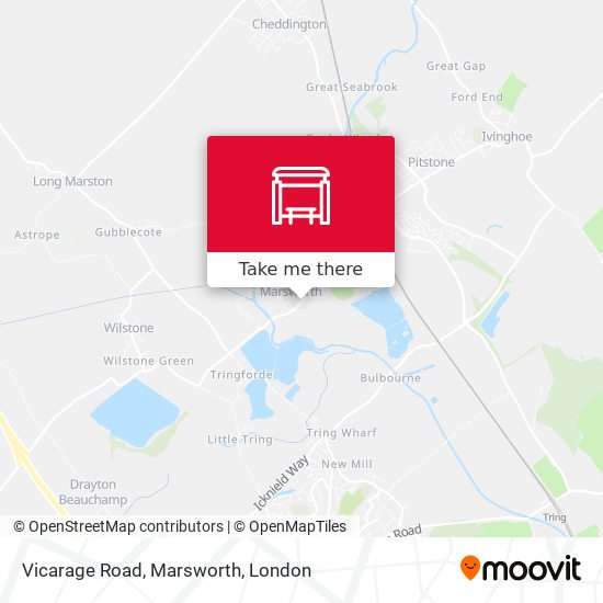 Vicarage Road, Marsworth map
