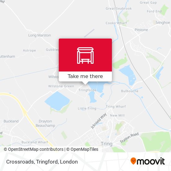 Crossroads, Tringford map
