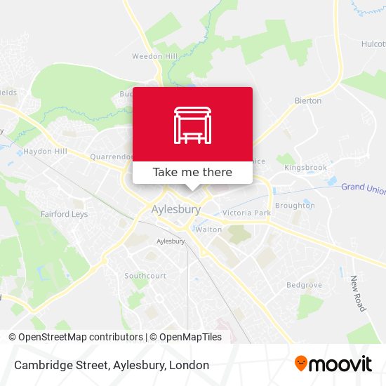 Cambridge Street, Aylesbury map