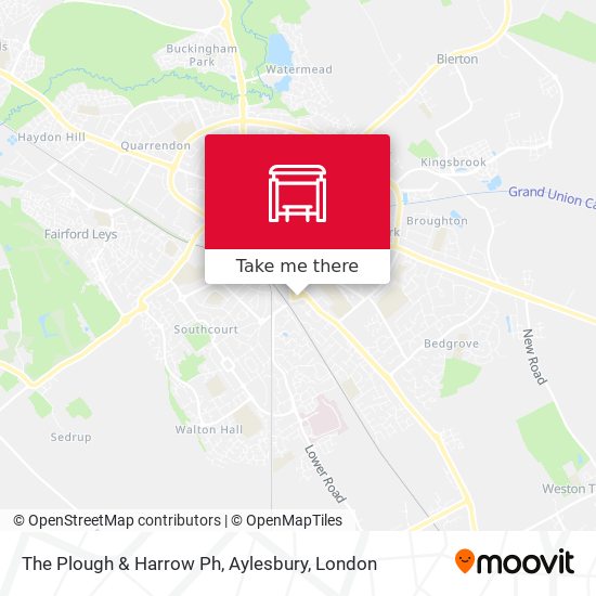 The Plough & Harrow Ph, Aylesbury map