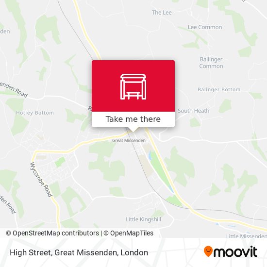 High Street, Great Missenden map