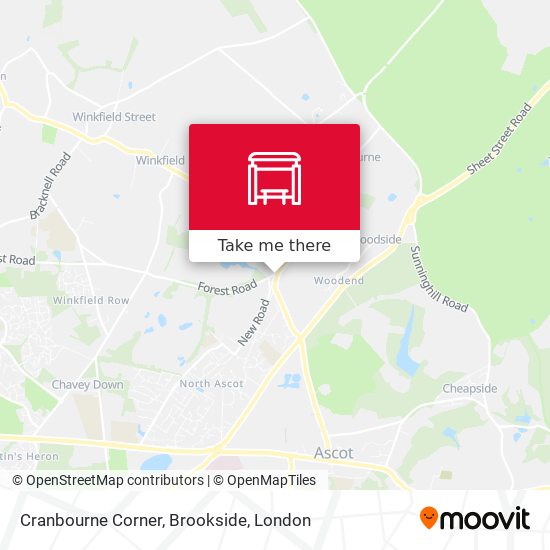 Cranbourne Corner, Brookside map