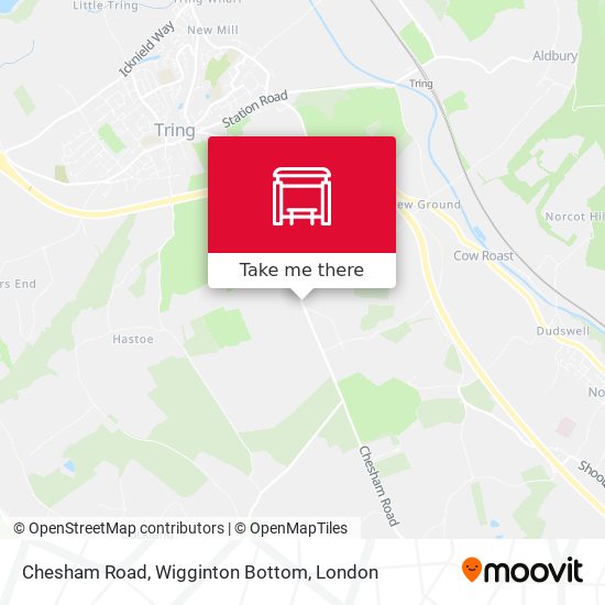 Chesham Road, Wigginton Bottom map