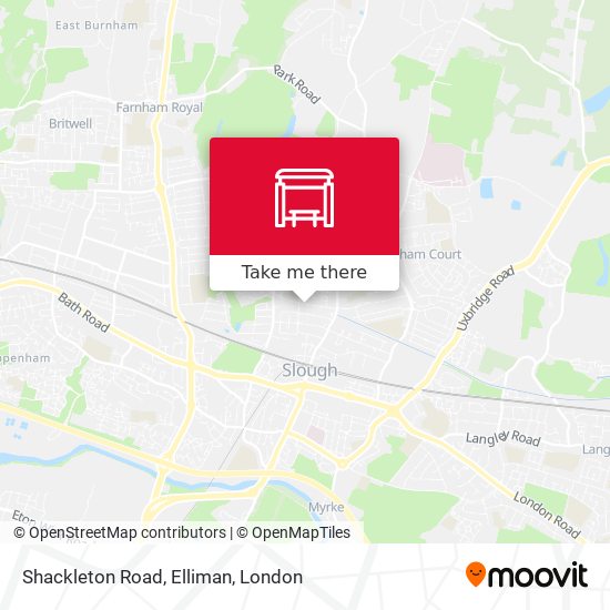 Shackleton Road, Elliman map