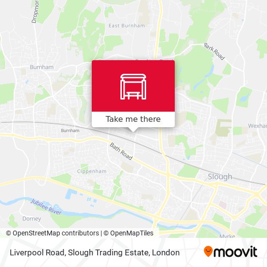 Liverpool Road, Slough Trading Estate map