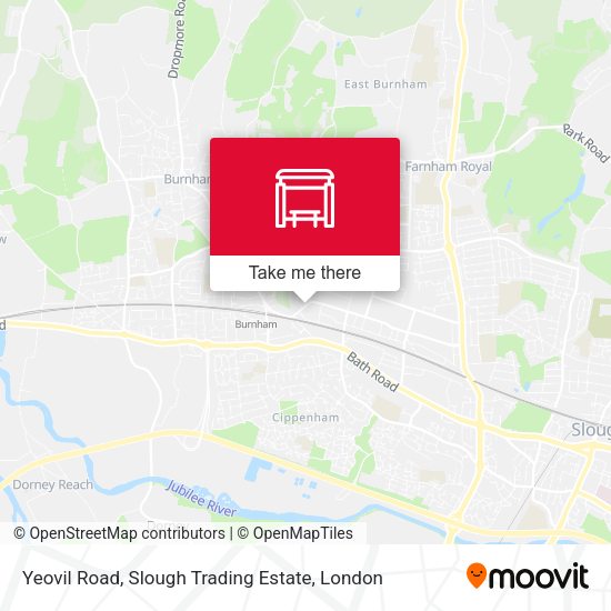 Yeovil Road, Slough Trading Estate map