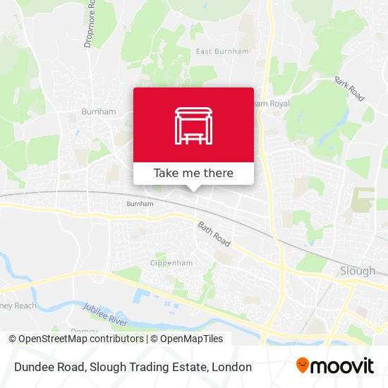 Dundee Road, Slough Trading Estate map