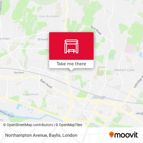 Northampton Avenue, Baylis map