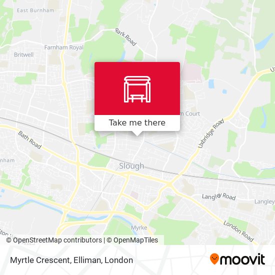 Myrtle Crescent, Elliman map