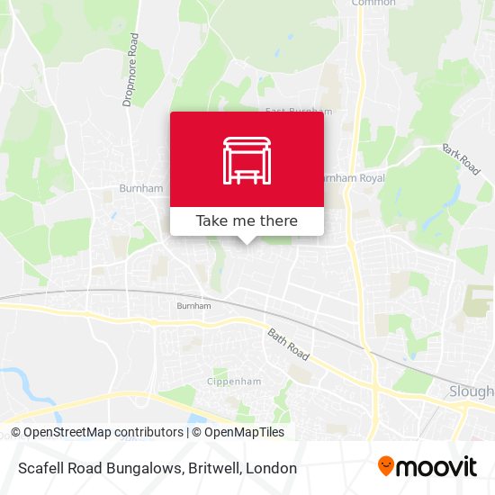 Scafell Road Bungalows, Britwell map