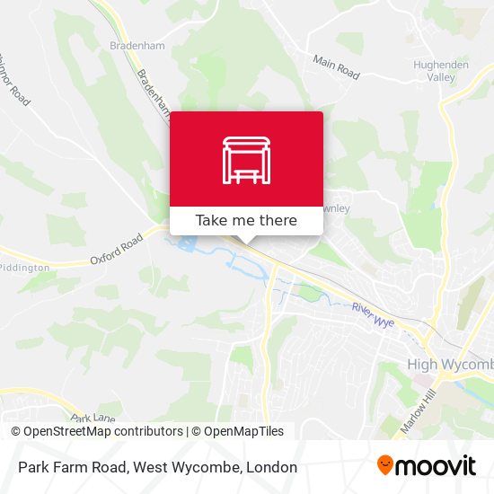 Park Farm Road, West Wycombe map