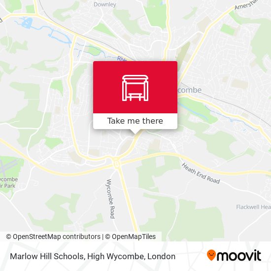 Marlow Hill Schools, High Wycombe map