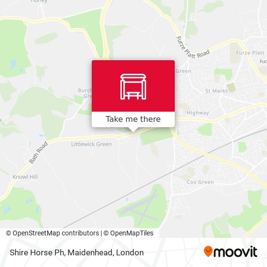 Shire Horse Ph, Maidenhead map
