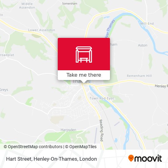 Hart Street, Henley-On-Thames map