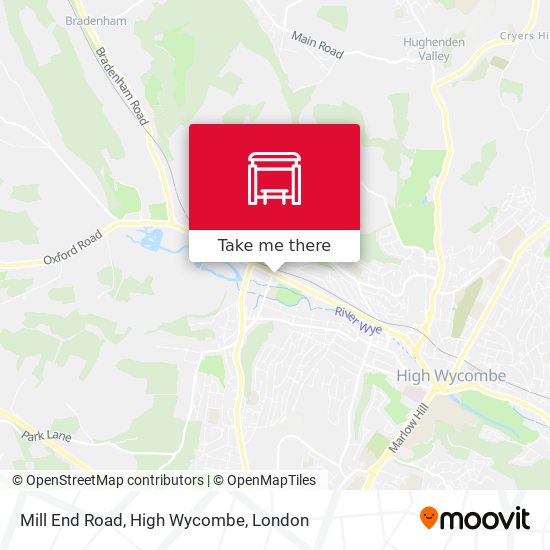 Mill End Road, High Wycombe stop - Routes, Schedules, and Fares