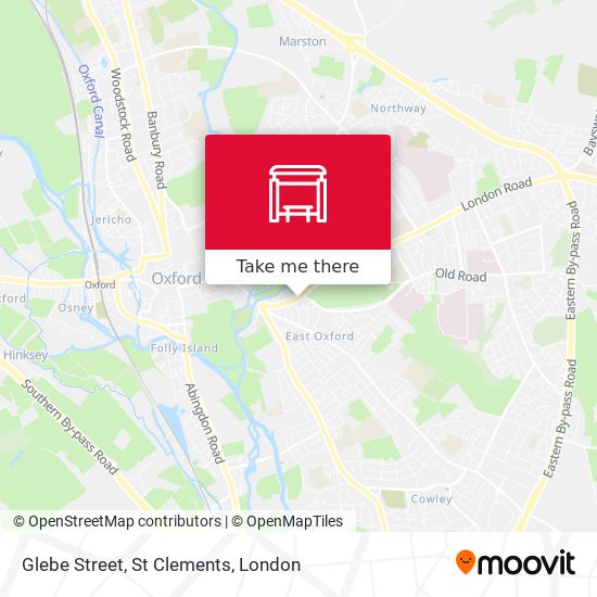 Glebe Street, St Clements map