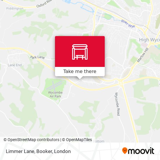 Limmer Lane, Booker map