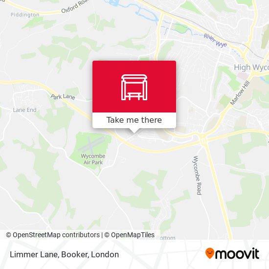 Limmer Lane, Booker map