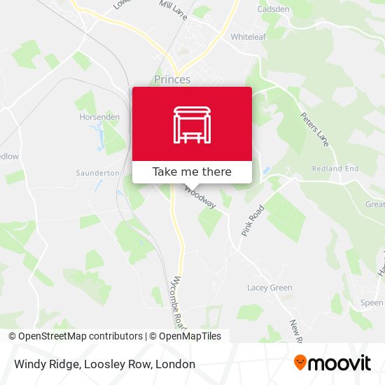 Windy Ridge, Loosley Row map