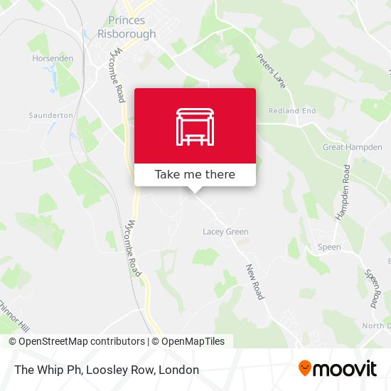 The Whip Ph, Loosley Row map