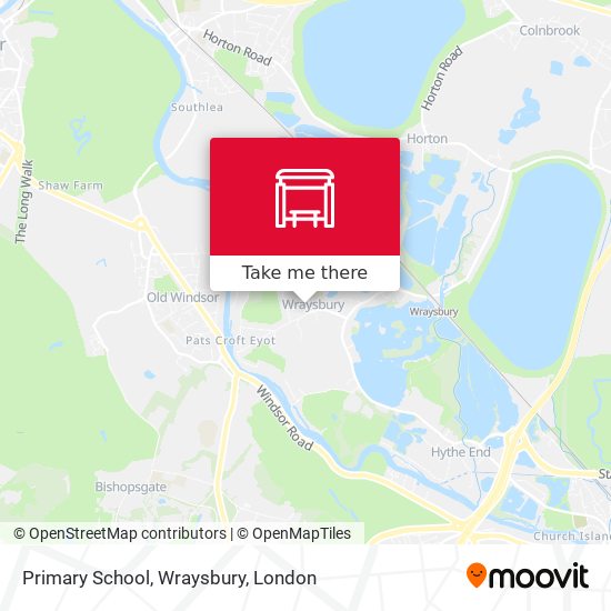 Primary School, Wraysbury map