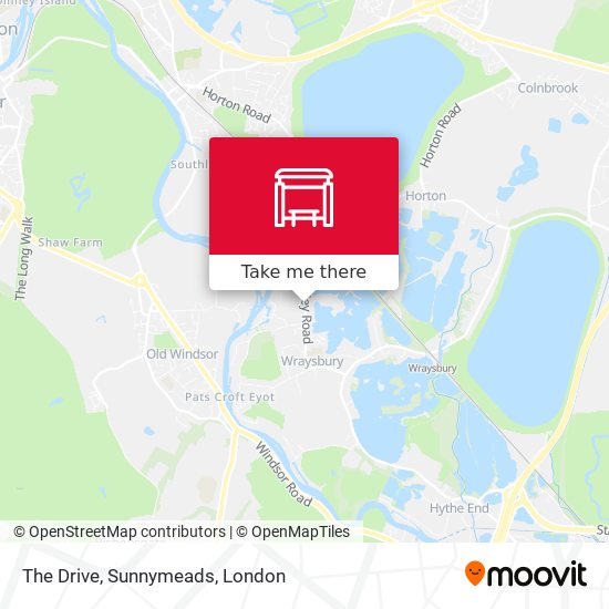 The Drive, Sunnymeads map