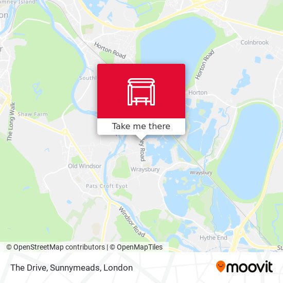 The Drive, Sunnymeads map
