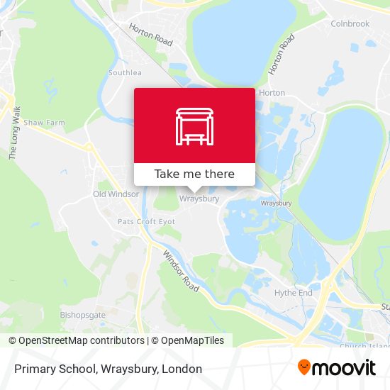 Primary School, Wraysbury map