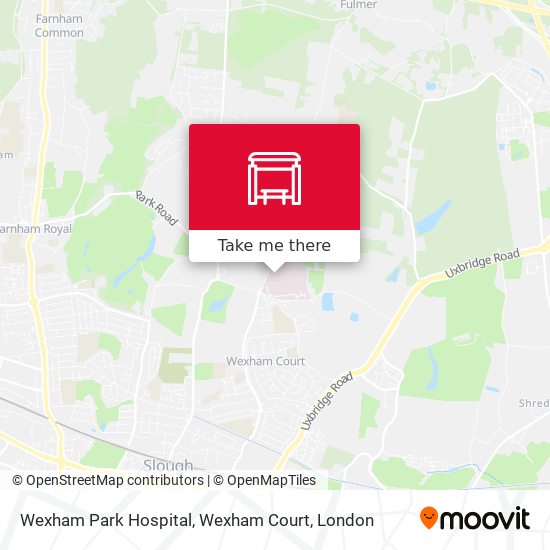 Wexham Park Hospital, Wexham Court map