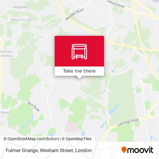 Fulmer Grange, Wexham Street map