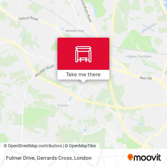 Fulmer Drive, Gerrards Cross map