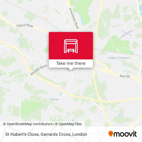 St Hubert's Close, Gerrards Cross map