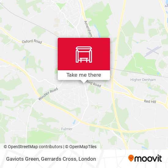 Gaviots Green, Gerrards Cross map