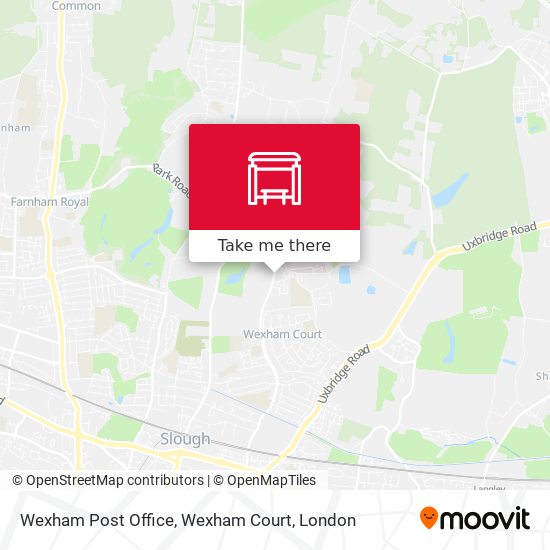 Wexham Post Office, Wexham Court map