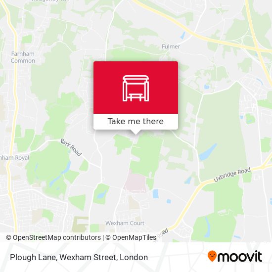 Plough Lane, Wexham Street map