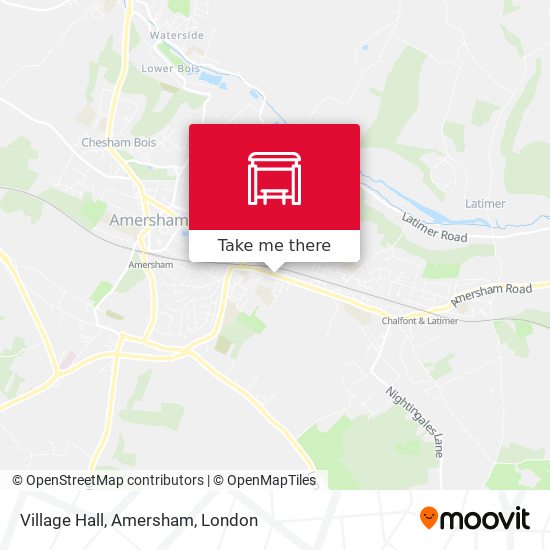 Village Hall, Amersham map