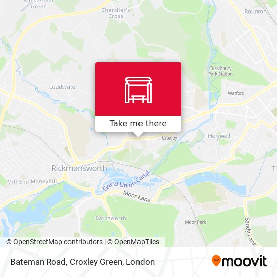 Bateman Road, Croxley Green map
