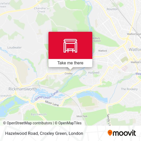 Hazelwood Road, Croxley Green map