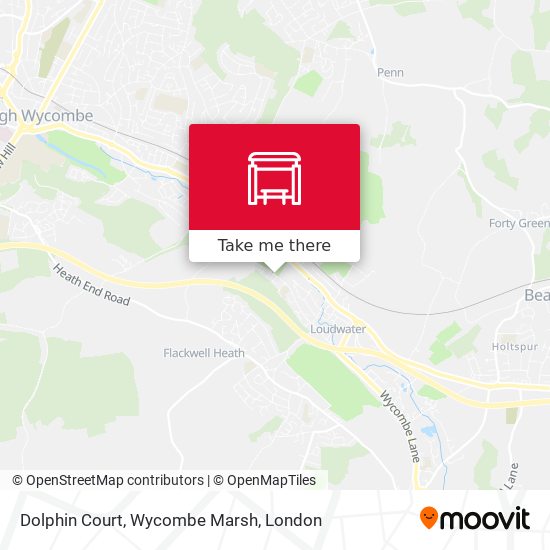 Dolphin Court, Wycombe Marsh map
