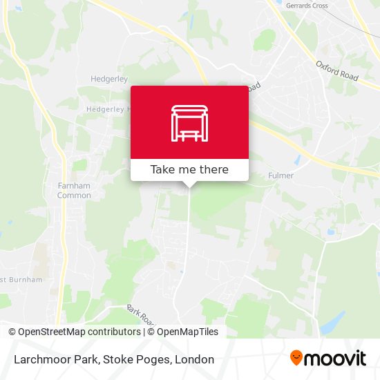 Larchmoor Park, Stoke Poges map