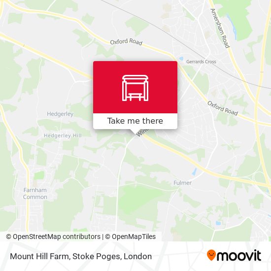 Mount Hill Farm, Stoke Poges map
