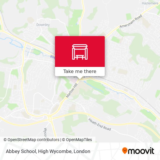 Abbey School, High Wycombe map