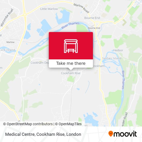Medical Centre, Cookham Rise map
